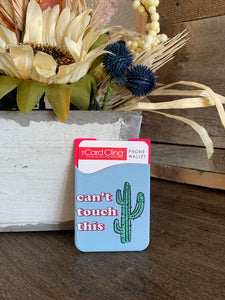 Card Cling Phone Wallet