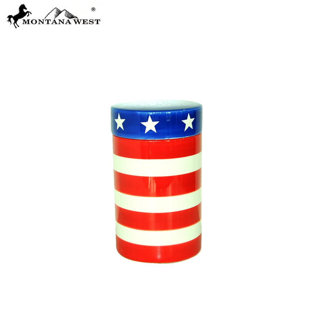 MW Patriotic Canister - Large - Black Sheep Boutique and Salon