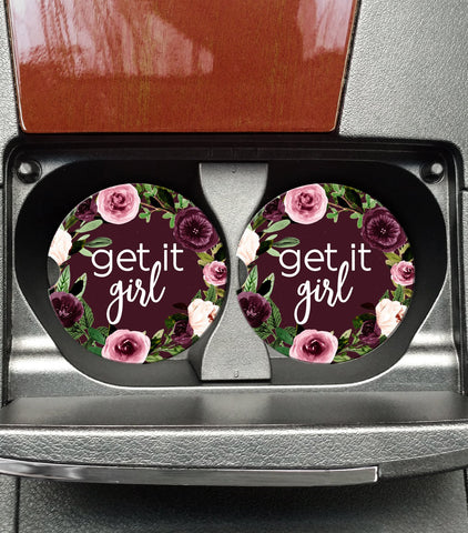 Get it Girl Coasters on the Go Set